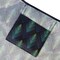 Wrapables Large Foldable Tote Nylon Reusable Grocery Bags, Blue Echo